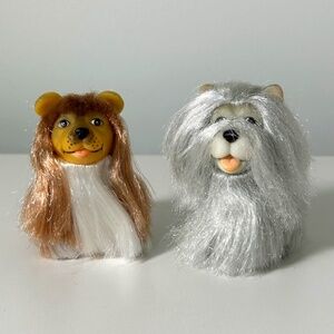 Vintage 80s 90s Cititoy Sweetie Pups Set of 2 (33Y)